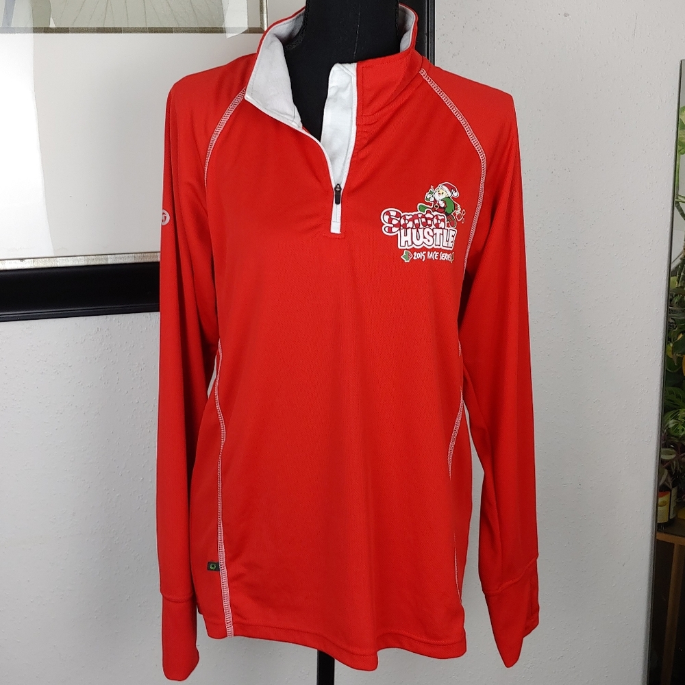 Unisex Christmas Themed Running Shirt, Unisex Size Small